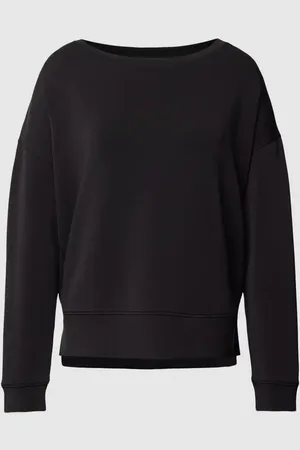 Comma, Sweatshirt mit Label-Applikation in , Größe 44