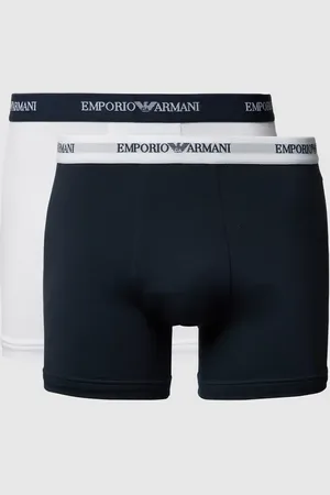 Emporio Armani Trunks aus Baumwoll-Mix mit elastischem Logo-Bund in , Größe XL