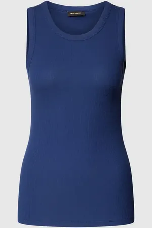 More & More Tanktop mit gerippten Abschlüssen in , Größe 44