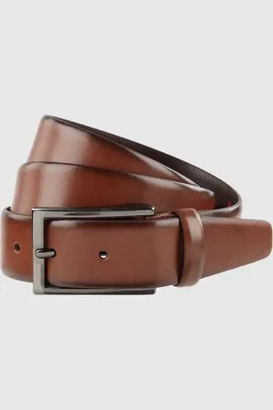 Pierre Cardin Ledergürtel mit Dornschließe aus Metall in , Größe 85