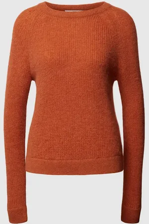 lanius Strickpullover aus Alpaka-Mix mit Rundhalsausschnitt in , Größe 40
