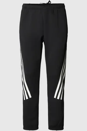 adidas Jogpants mit Kontraststreifen und elastischem Bund in , Größe XS