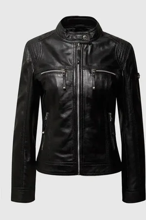 Cabrini Lederjacke im Biker-Look in , Größe 46