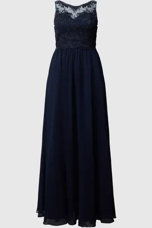 Laona Abendkleid mit Ziersteinen und floralen Stickereien in , Größe M