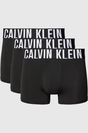 Calvin Klein Trunks mit elastischem Logo-Bund im 3er-Pack in , Größe S