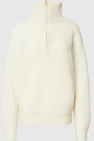 lanius Strickpullover mit Troyer-Kragen in , Größe 40