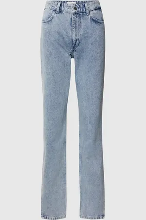 Blanche Jeans mit Label-Patch Modell 