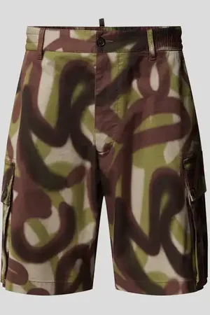 Dsquared2 Cargoshorts mit Camouflage-Muster in , Größe 48