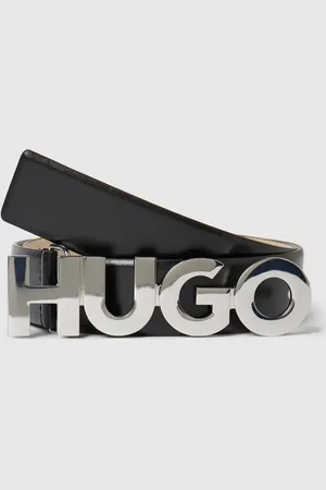 HUGO BOSS Gürtel mit Label-Applikation Modell 
