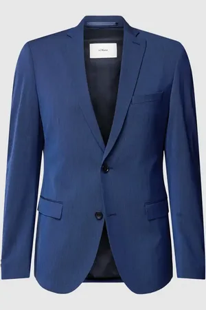 QS by s.Oliver Slim Fit 2-Knopf-Sakko mit Viskose-Anteil in , Größe 48