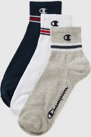 Champion Socken mit Label-Print im 3er-Pack in , Größe 39-42