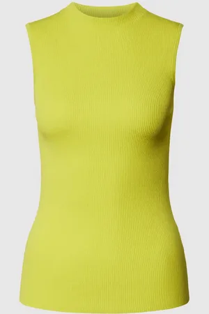 HUGO BOSS Tanktop mit geripptem Rundhalsausschnitt Modell 