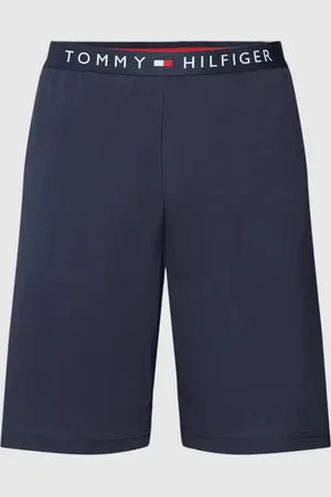 Tommy Hilfiger Sweatshorts mit elastischem Logo-Bund Modell 