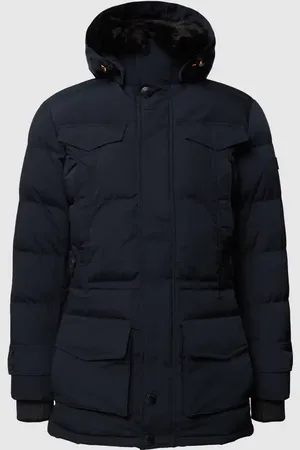 Wellensteyn Regular Fit Steppjacke mit Label-Patch Modell 