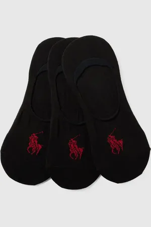 Ralph Lauren Füßlinge mit Label-Detail im 3er-Pack in , Größe 40-46