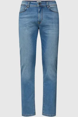 McNeal Jeans mit Label-Patch in , Größe 33/30