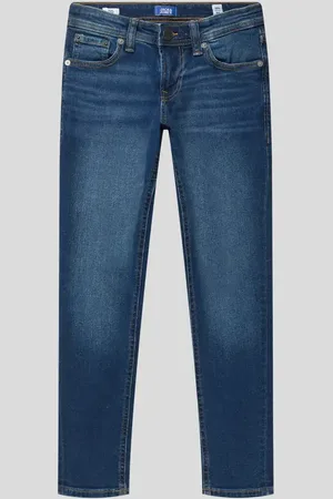 JACK & JONES Slim Fit Jeans mit Stretch-Anteil Modell 