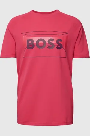 HUGO BOSS T-Shirt mit Label-Print in , Größe L