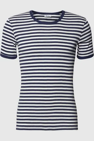 Schiesser T-Shirt mit Rippenstruktur Modell 