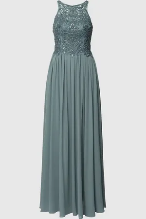 Laona Abendkleid mit floralen Stickereien und Ziersteinen in , Größe 36