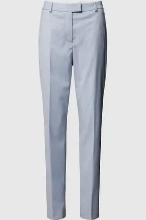 HUGO BOSS Regular Fit Stoffhose mit Gitterkaro Modell 