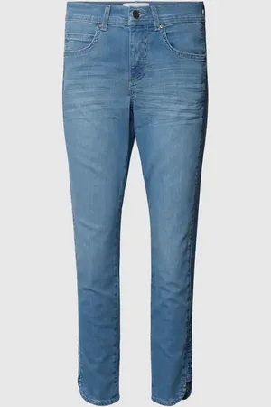 Angels Slim Fit Jeans mit Knopfverschluss in , Größe 36