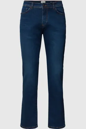 McNeal Jeans mit Label-Patch in , Größe 32/30