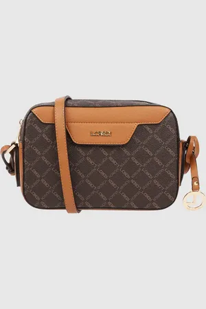 L.Credi Crossbody Bag mit Logo-Muster Modell 