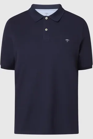 Fynch-Hatton Regular Fit Poloshirt mit Label-Stitching in , Größe S