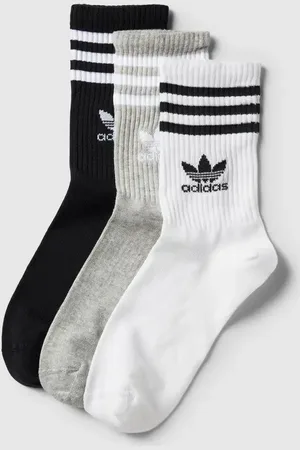 adidas Socken mit Label-Detail im 3er-Pack in , Größe 40-42