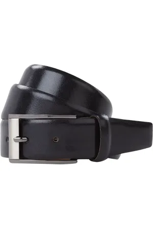 Pierre Cardin Ledergürtel mit Dornschließe in Chrom-Optik in , Größe 105