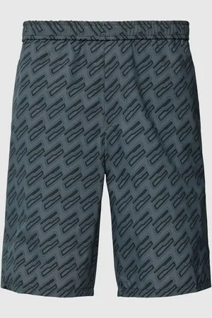 HUGO BOSS Shorts mit grafischem Allover-Muster Modell 
