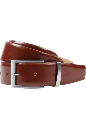 Pierre Cardin Ledergürtel mit Metallschlaufe in , Größe 115