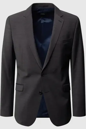 Strellson Slim Fit 2-Knopf-Sakko mit Stretch-Anteil 