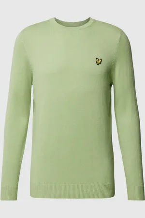 Lyle & Scott Strickpullover mit Motiv-Patch in , Größe XXL