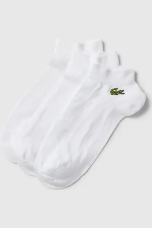 Lacoste Socken mit Logo-Stitching im 3er-Pack in , Größe 39-42