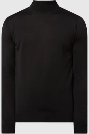 Casual Friday Wollpullover mit Label-Detail in , Größe XXL