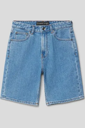 Quiksilver Jeansshorts mit Label-Details Modell 