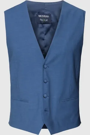 McNeal Slim Fit Weste mit Paspeltaschen in , Größe 50