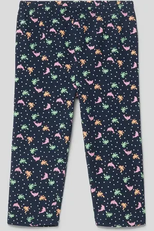 QS by s.Oliver Leggings mit Allover-Print in , Größe 134