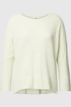 Opus Longsleeve aus Viskose-Mix mit Strukturmuster Modell 