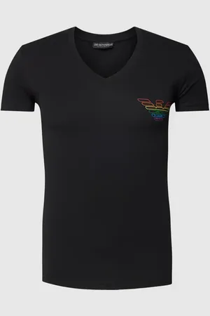 Emporio Armani T-Shirt mit V-Ausschnitt Modell 