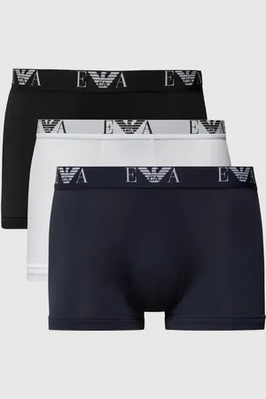 Emporio Armani Trunks mit Stretch-Anteil im 3er-Pack in , Größe M