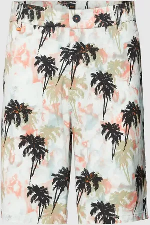 HUGO BOSS Shorts mit Allover-Muster in , Größe 56
