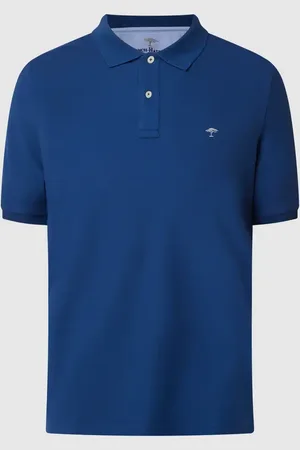 Fynch-Hatton Regular Fit Poloshirt mit Label-Stitching in , Größe M