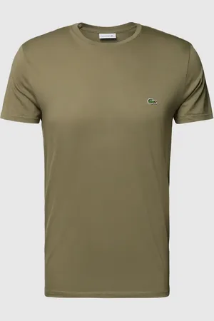 Lacoste T-Shirt in unifarbenem Design Modell 