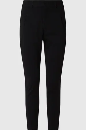 Freequent Slim Fit High Waist Hose aus Viskosemischung Modell 