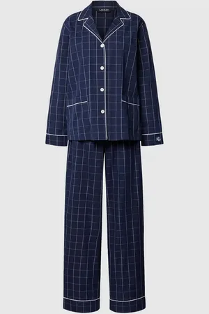 Ralph Lauren Pyjama mit Karomuster in , Größe XL