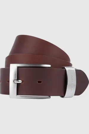 Pierre Cardin Ledergürtel mit matter Schließe in , Größe 85