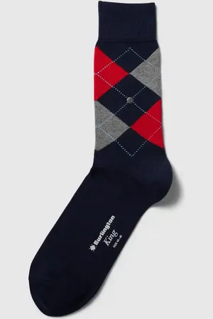 Burlington Socken mit Karomuster Modell 